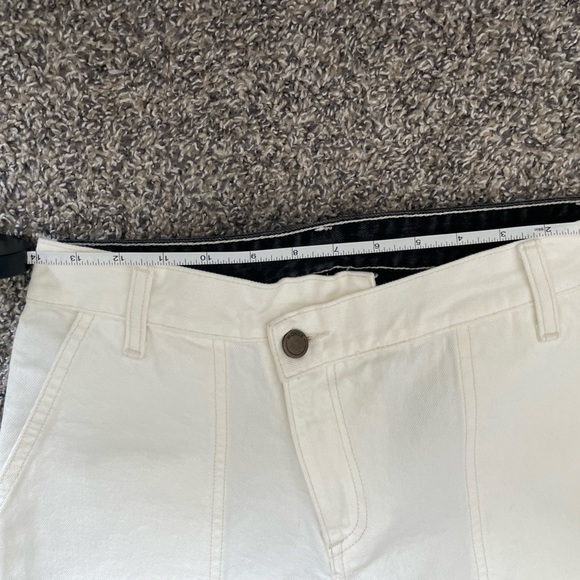 Designer Monse luxury brand limited edition half and half jeans timeless piece - Picture 10 of 16